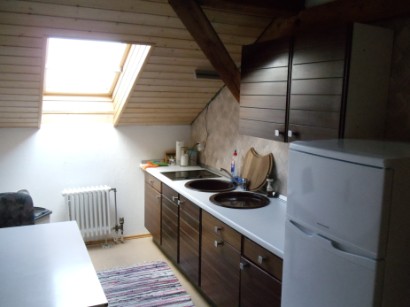 Dachboden-Küche